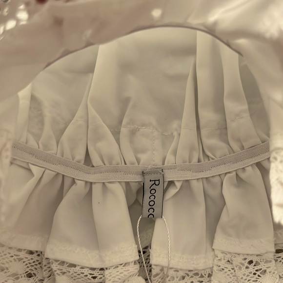 NWT Rococo Classic Lolita Bonnet White - Picture 5 of 5